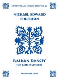 BALKAN DANCES RECORDER QUARTET cover Thumbnail
